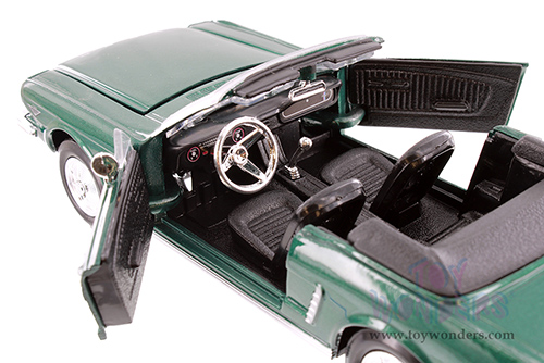 Showcasts® Collectibles - Ford Mustang Convertible (1964½, 1/24 scale diecast model car, Asstd.) 77212D MAP: 19.99
