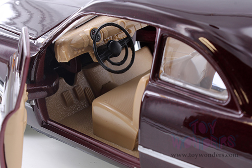 Showcasts® Collectibles - Ford Coupe Hardtop (1949, 1/24 scale diecast model car, Burgundy) 77213BG MAP: $22.99