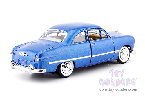 Showcasts® Collectibles - Ford Coupe Hardtop (1949, 1/24 scale diecast model car, Blue) 77213BU MAP: $22.99