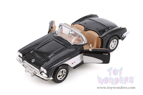 Showcasts® Collectibles - Chevy® Corvette® Convertible (1959, 1/24 scale diecast model car, Asstd.) 77216D MAP: $19.99