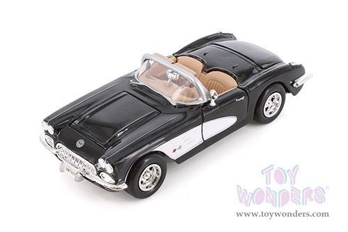 Showcasts® Collectibles - Chevy® Corvette® Convertible (1959, 1/24 scale diecast model car, Asstd.) 77216D MAP: $19.99
