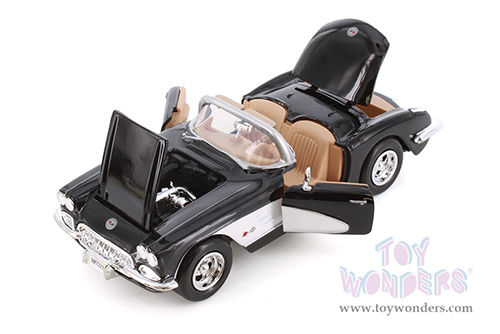 Showcasts® Collectibles - Chevy® Corvette® Convertible (1959, 1/24 scale diecast model car, Asstd.) 77216D MAP: $19.99