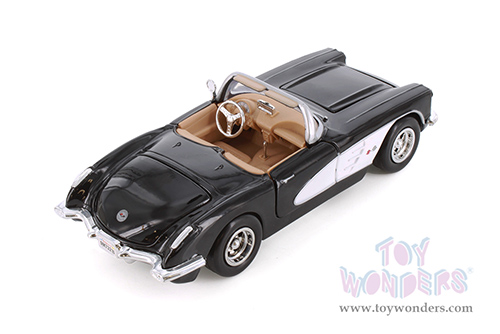 Showcasts® Collectibles - Chevy® Corvette® Convertible (1959, 1/24 scale diecast model car, Asstd.) 77216D MAP: $19.99