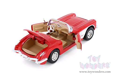 Showcasts® Collectibles - Chevy® Corvette® Convertible (1959, 1/24 scale diecast model car, Asstd.) 77216D MAP: $19.99