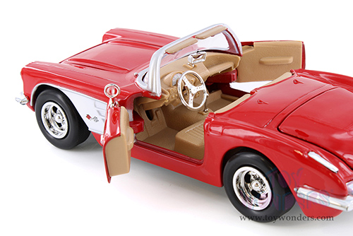 Showcasts® Collectibles - Chevy® Corvette® Convertible (1959, 1/24 scale diecast model car, Asstd.) 77216D MAP: $19.99