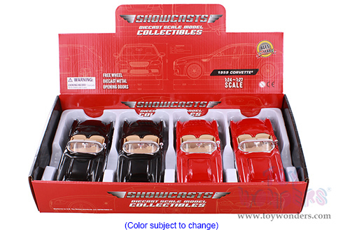 Showcasts® Collectibles - Chevy® Corvette® Convertible (1959, 1/24 scale diecast model car, Asstd.) 77216D MAP: $19.99