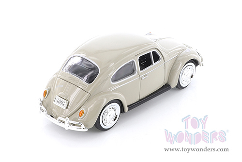 Showcasts® Collectibles - Volkswagen Beetle Hardtop (1966, 1/24 scale diecast model car, Beige) 77223BE MAP: $22.99