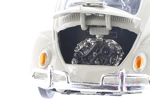Showcasts® Collectibles - Volkswagen Beetle Hardtop (1966, 1/24 scale diecast model car, Beige) 77223BE MAP: $22.99