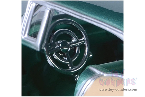 Showcasts® Collectibles - Chevy® Bel Air® Hardtop (1955, 1/24 scale diecast model car, Green) 77229GN MAP: $22.99