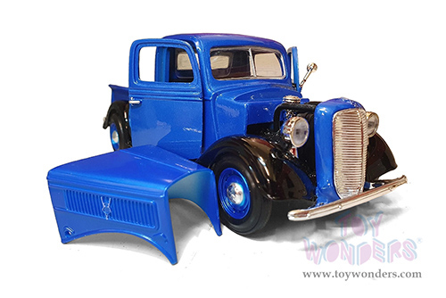 Showcasts® Collectibles - Ford Pickup Truck (1937, 1/24 scale diecast model car, Blue) 77233BU MAP: $22.99