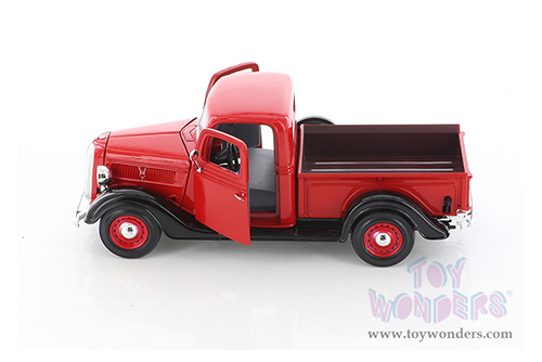 Showcasts® Collectibles - Ford Pickup Truck (1937, 1/24 scale diecast model car, Red) 77233R MAP: $22.99