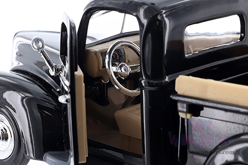 Showcasts® Collectibles - Ford Pick Up Truck (1940, 1/24 scale diecast model car, Black) 77234BK MAP: $22.99