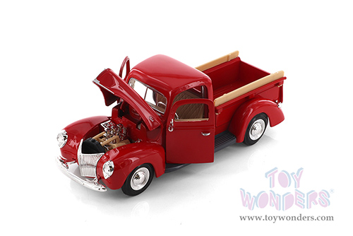 Showcasts® Collectibles - Ford Pickup (1940, 1/24 scale diecast model car, Asstd.) 77234D MAP: $19.99