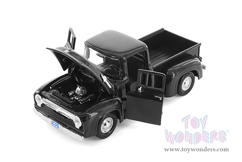 Showcasts® Collectibles - Ford F-100 Pickup Truck (1956, 1/24 scale diecast model car, Black) 77235BK MAP: $22.99