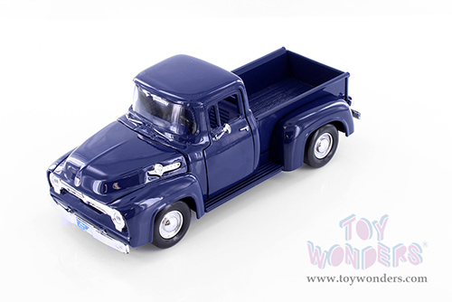 Showcasts® Collectibles - Ford F-100 Pickup Truck (1956, 1/24 scale diecast model car, Blue) 77235BU MAP: $22.99