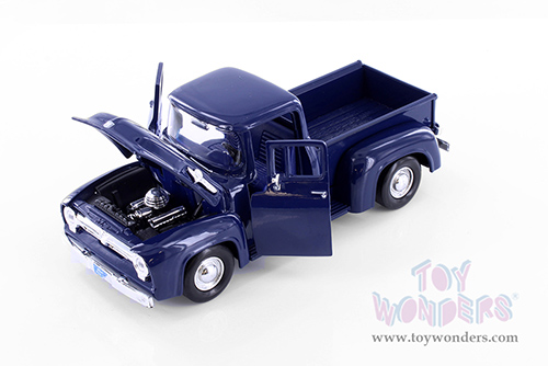Showcasts® Collectibles - Ford F-100 Pickup Truck (1956, 1/24 scale diecast model car, Blue) 77235BU MAP: $22.99