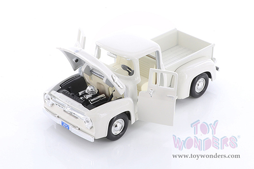 Showcasts® Collectibles - Ford F-100 Pick Up Truck (1956, 1/24 scale diecast model car, White) 77235W MAP: $22.99