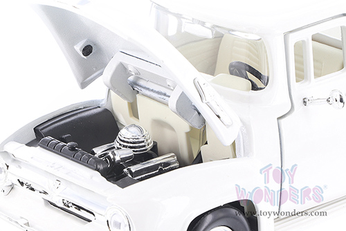 Showcasts® Collectibles - Ford F-100 Pick Up Truck (1956, 1/24 scale diecast model car, White) 77235W MAP: $22.99