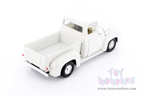 Showcasts® Collectibles - Ford F-100 Pick Up Truck (1956, 1/24 scale diecast model car, White) 77235W MAP: $22.99