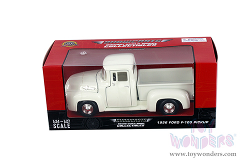Showcasts® Collectibles - Ford F-100 Pick Up Truck (1956, 1/24 scale diecast model car, White) 77235W MAP: $22.99