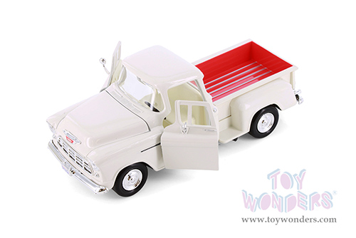 Showcasts® Collectibles - Chevy® 3100 Stepside™ Pickup Truck (1955, 1/24 scale diecast model car, Asstd.) 77236D MAP: $19.99