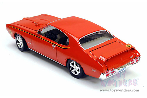 Showcasts® Collectibles - 1969 Pontiac® GTO™ Judge™ Hardtop (1969, 1/24 scale diecast model car, Orange) 77242OR MAP: $22.99