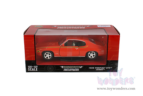 Showcasts® Collectibles - 1969 Pontiac® GTO™ Judge™ Hardtop (1969, 1/24 scale diecast model car, Orange) 77242OR MAP: $22.99