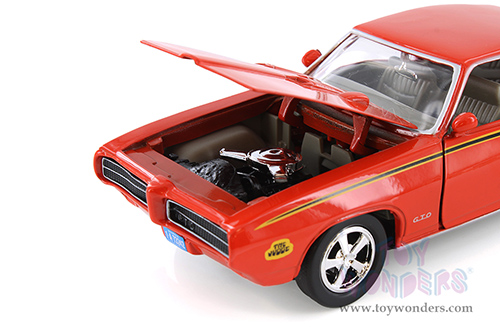 Showcasts® Collectibles - Pontiac® GTO™ Judge™ Hardtop (1969, 1/24 scale diecast model car, Orange) 77242ORD MAP: $19.99