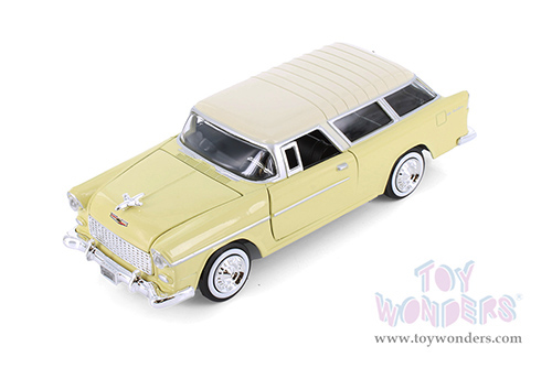 Showcasts® Collectibles - Chevrolet® Bel Air® Nomad™ Hardtop (1955, 1/24 scale diecast model car, Asstd.) 77248D MAP: $19.99