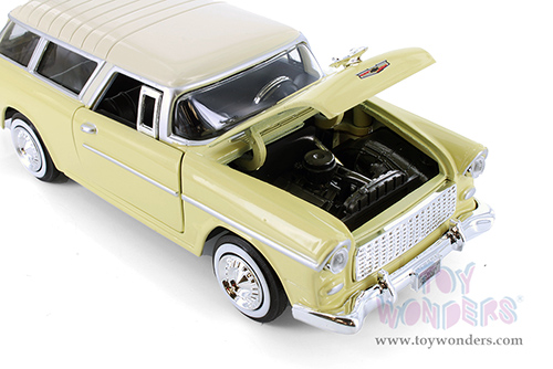Showcasts® Collectibles - Chevrolet® Bel Air® Nomad™ Hardtop (1955, 1/24 scale diecast model car, Asstd.) 77248D MAP: $19.99