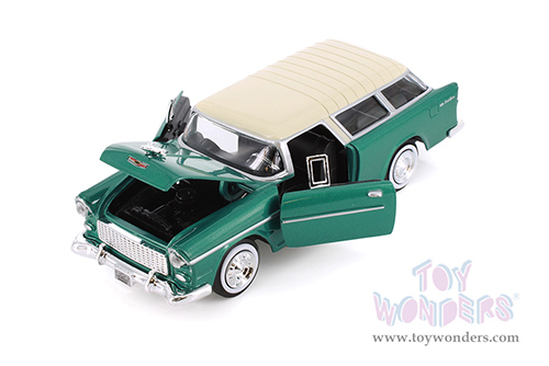 Showcasts® Collectibles - Chevrolet® Bel Air® Nomad™ Hardtop (1955, 1/24 scale diecast model car, Asstd.) 77248D MAP: $19.99