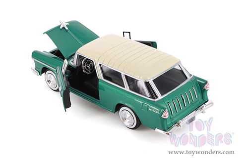 Showcasts® Collectibles - Chevrolet® Bel Air® Nomad™ Hardtop (1955, 1/24 scale diecast model car, Asstd.) 77248D MAP: $19.99