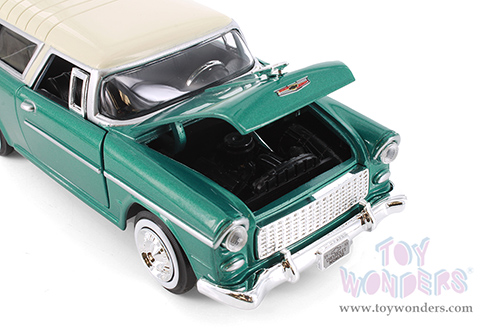 Showcasts® Collectibles - Chevrolet® Bel Air® Nomad™ Hardtop (1955, 1/24 scale diecast model car, Asstd.) 77248D MAP: $19.99