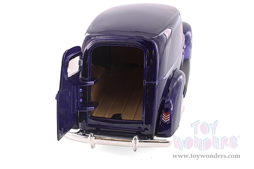 Showcasts® Collectibles - Ford Sedan Delivery (1940, 1/24 scale diecast model car, Purple) 77250D MAP: $19.99