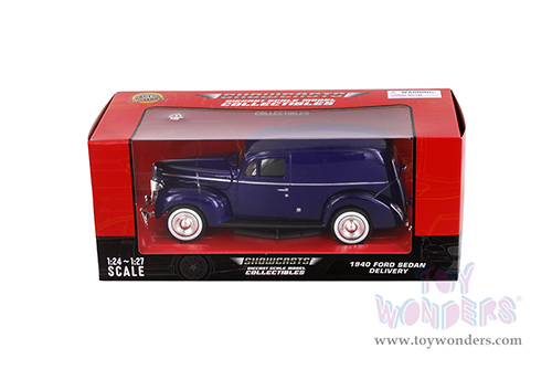 Showcasts® Collectibles - Ford Sedan Delivery Hardtop (1940, 1/24 scale diecast model car, Purple) 77250PR MAP: $22.99