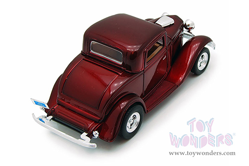 Showcasts® Collectibles - Ford Coupe Hard Top (1932, 1/24 scale diecast model car, Red) 77251R MAP: $22.99