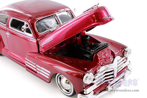 Showcasts® Collectibles - Chevy® Aerosedan Fleetline Hard Top (1948, 1/24 scale diecast model car, Asstd.) 77266D MAP: $19.99