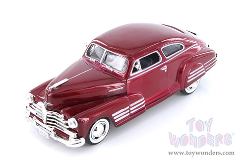 Showcasts® Collectibles - Chevy® Aerosedan Fleetline Hardtop  (1948, 1/24 scale diecast model car, Red) 77266R MAP: $22.99