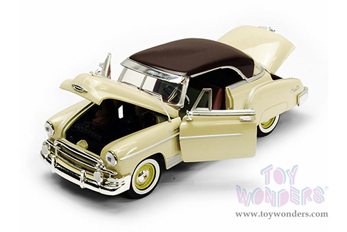 Showcasts®  Collectibles - Chevy® Bel Air® Hardtop (1950, 1/24 scale diecast model car, Cream/Brown top) 77268CM MAP: $22.99