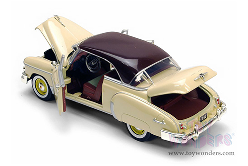 Showcasts®  Collectibles - Chevy® Bel Air® Hardtop (1950, 1/24 scale diecast model car, Cream/Brown top) 77268CM MAP: $22.99