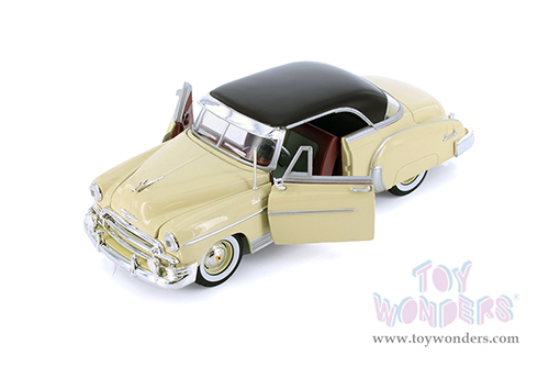 Showcasts®  Collectibles - Chevy® Bel Air® Hardtop (1950, 1/24 scale diecast model car, Asstd.) 77268D MAP: $19.99