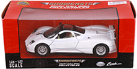 Showcasts® Collectibles - Pagani Zonda C12 w/ Sunroof (1/24 scale diecast model car, White) 77272WT MAP: $22.99; 