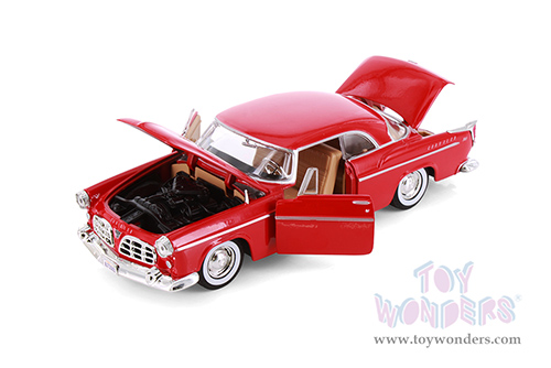Showcasts® Collectibles - Chrysler C300 Hardtop (1955, 1/24 scale diecast model car, Asstd.) 77302D MAP: $19.99