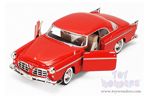 Showcasts® Collectibles - Chrysler C300 Hardtop (1955, 1/24 scale diecast model car, Red) 77302R MAP: $22.99