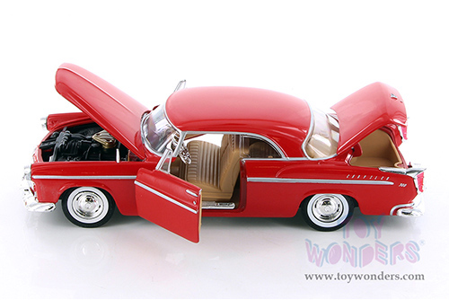 Showcasts® Collectibles - Chrysler C300 Hardtop (1955, 1/24 scale diecast model car, Red) 77302R MAP: $22.99