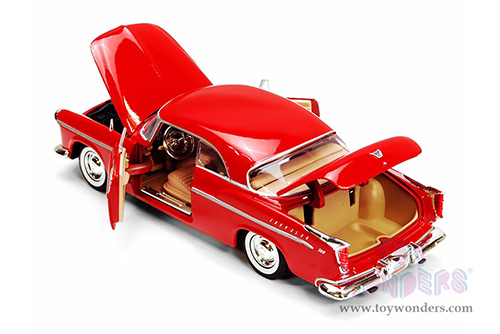 Showcasts® Collectibles - Chrysler C300 Hardtop (1955, 1/24 scale diecast model car, Red) 77302R MAP: $22.99