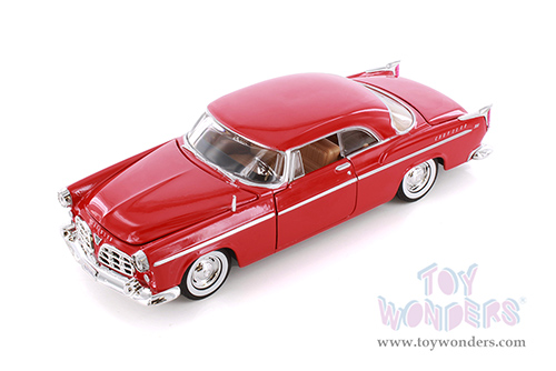 Showcasts® Collectibles - Chrysler C300 Hardtop (1955, 1/24 scale diecast model car, Red) 77302RD MAP: $19.99