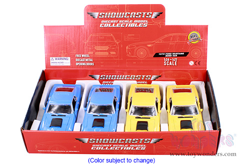 Showcasts® Collectibles - Ford Mustang Boss 429 Hardtop (1970, 1/24 scale diecast model car, Asstd.) 77303D MAP: $19.99
