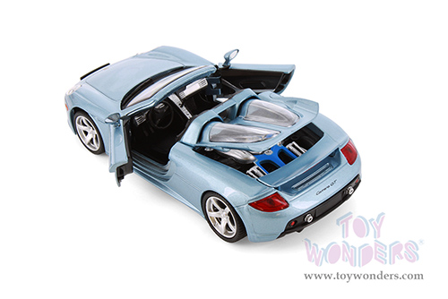 Showcasts® Collectibles - Porsche Carrera GT Convertible (1/24 scale diecast model car, Asstd.) 77305BK MAP: $19.99