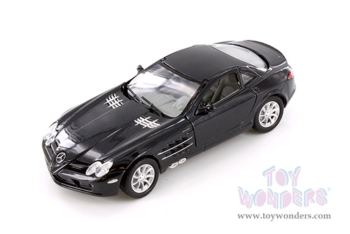 Showcasts® Collectibles - Mercedes Benz SLR McLaren Hardtop (1/24 scale diecast model car, Black) 77306D MAP: $19.99